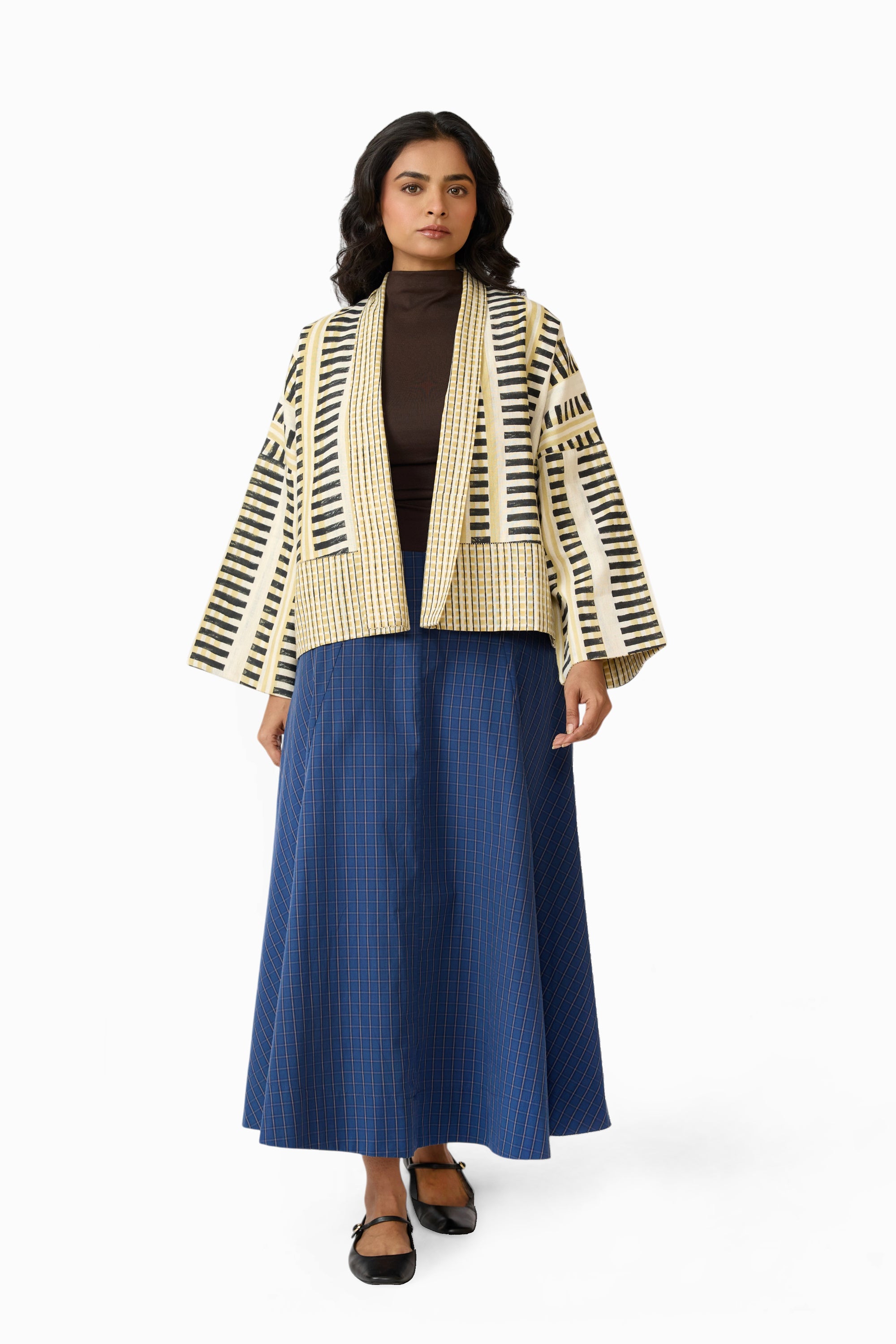 Reversible Kimono – Midnight Stride  (Relaxed Fit | Reversible | Sizes S/M & L/XL)