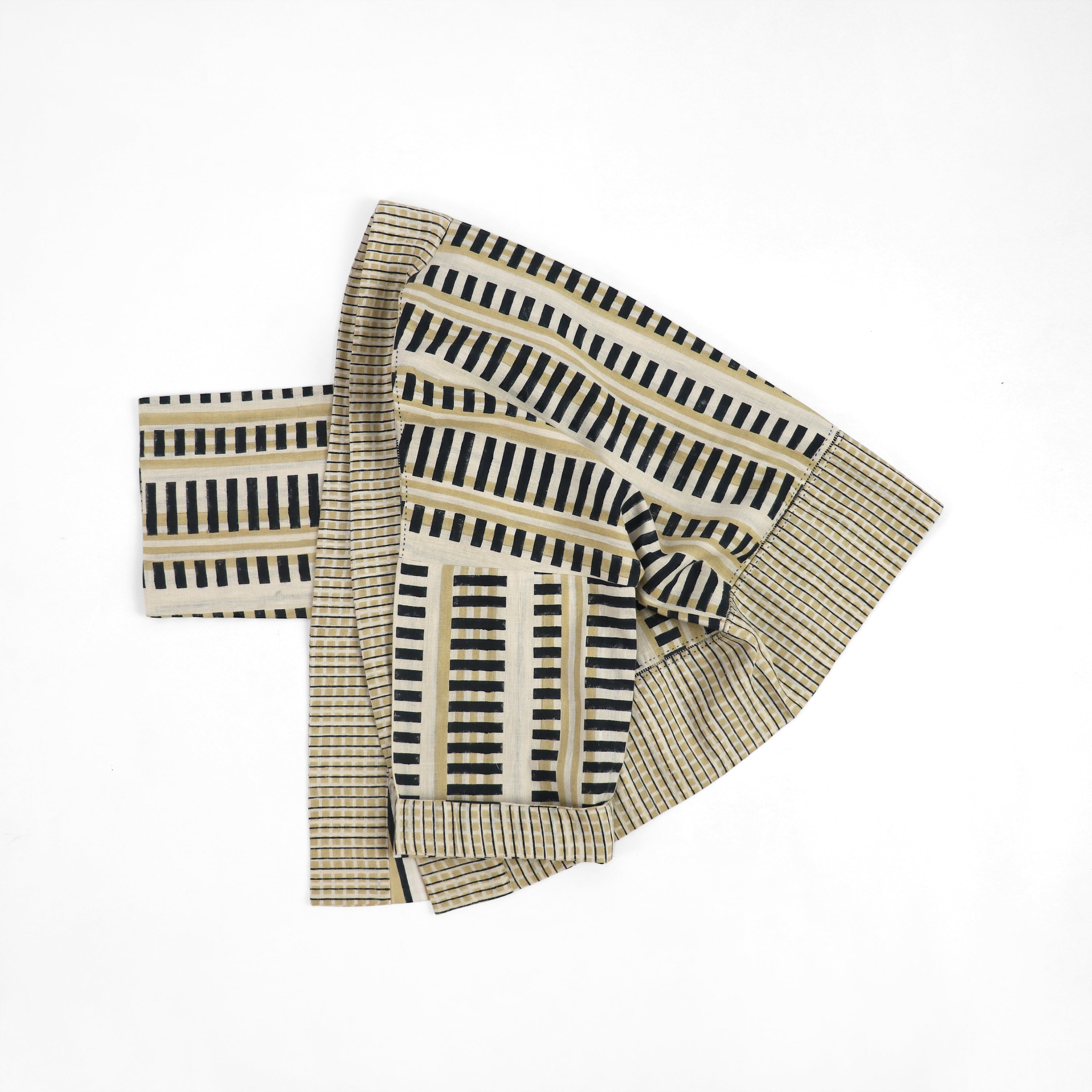 Stride & Block Reversible Neera Kimono – Midnight / Reed